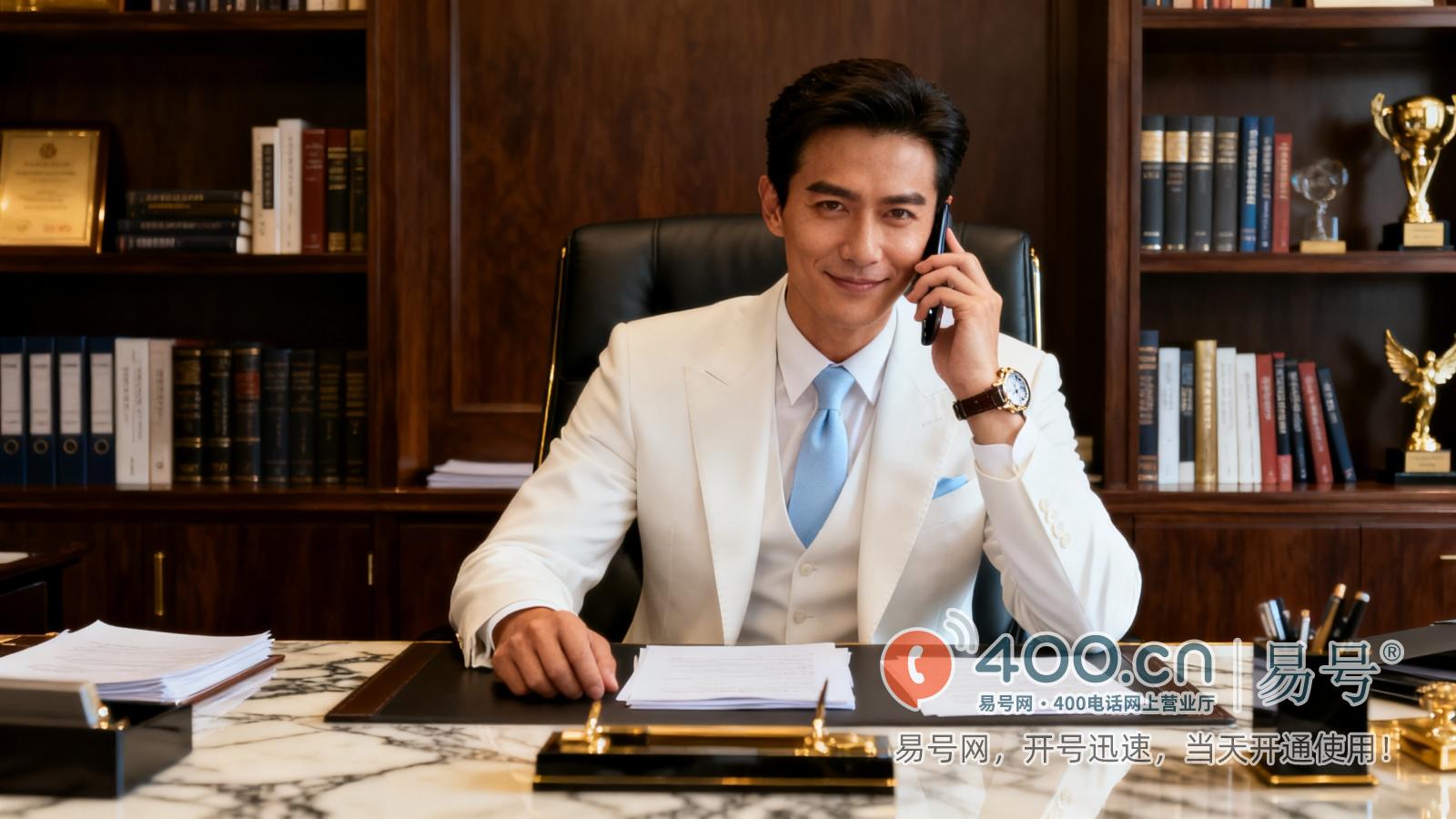 易号网400电话办理流程图